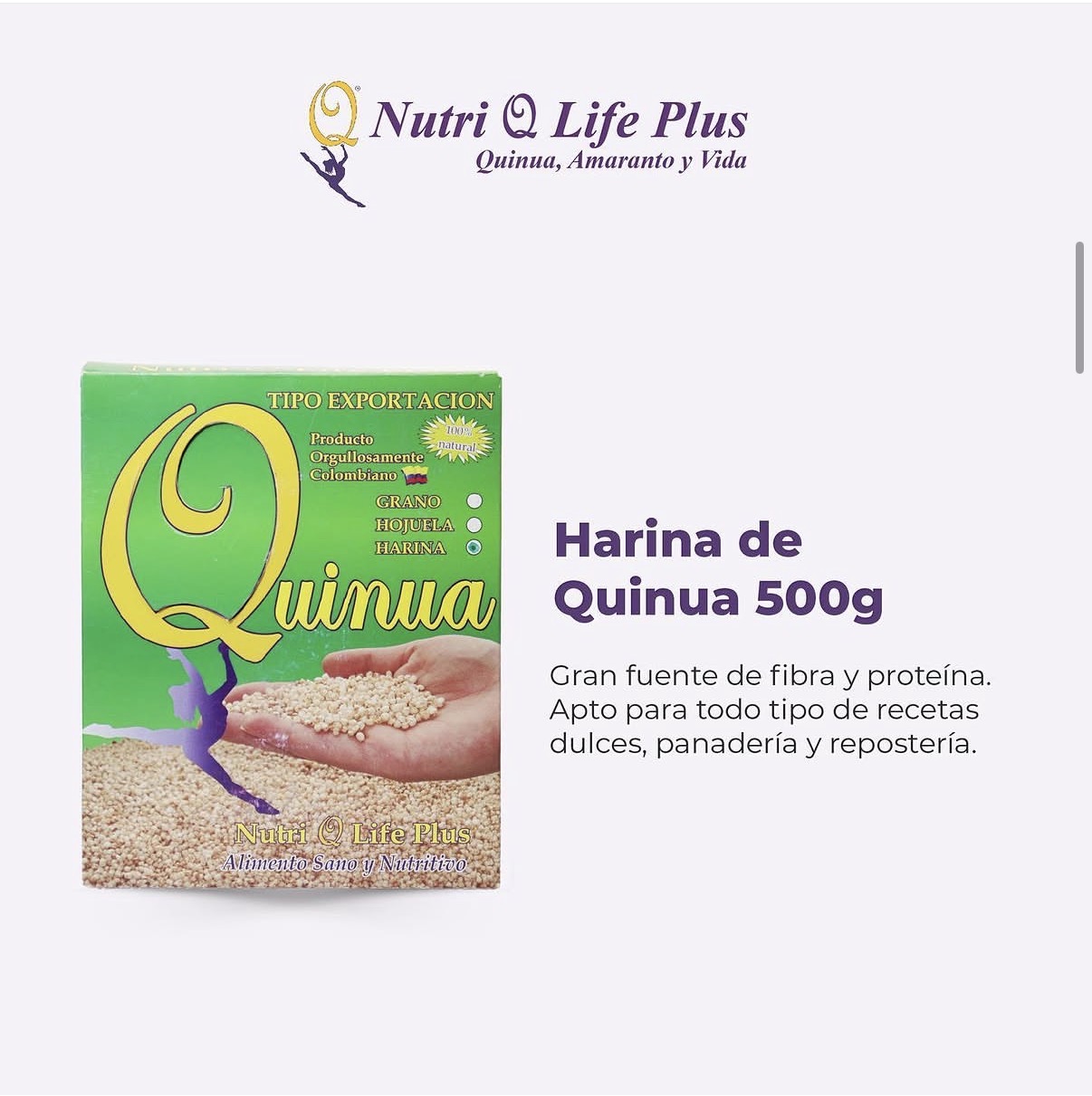 Harina de Quinua 500g